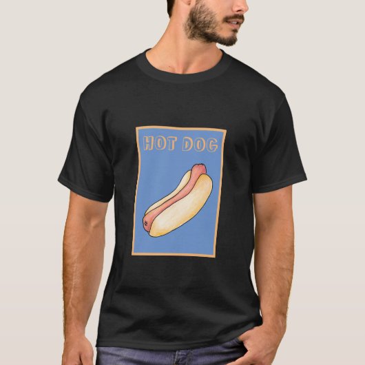 ホットドッグ Tシャツ (正面)