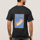 ホットドッグ Tシャツ (裏面)
