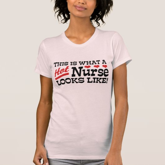 ホットナース Tシャツ (正面)