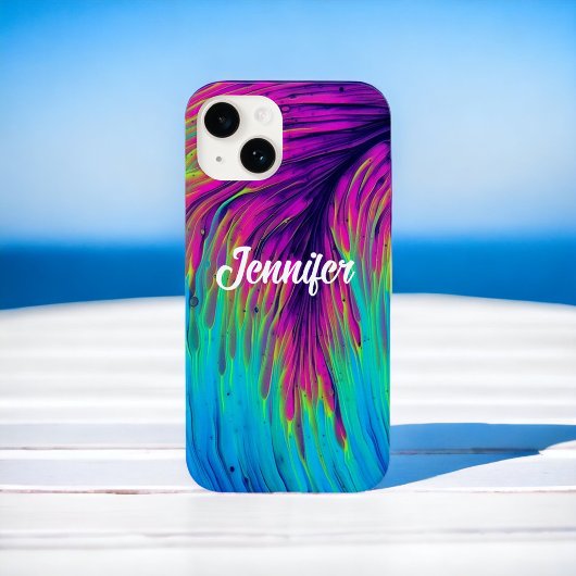 ホットネオンカラーパーソナライズされた Case-Mate iPhoneケース