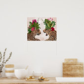 ホットハウスヒョウ |ペア ポスター (キッチン)