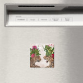 ホットハウスヒョウ |ペア マグネット (インサイチュ (食洗機))