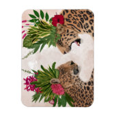 ホットハウスヒョウ |ペア マグネット (縦)