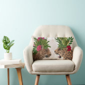 ホットハウスヒョウ |ペア ランバークッション (椅子)