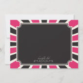 ホットバチェロレッテ招待状 招待状 (裏面)