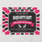 ホットバチェロレッテ招待状 招待状 (正面/裏面)