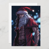 ホットバフクールシックパックバダスサンタクロースのアニメ シーズンカード (正面/裏面)