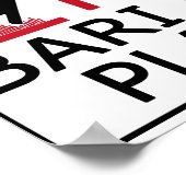 ホットバリサックス選手 ポスター (角)