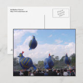 ホットバルーンフェスティバル ポストカード (正面/裏面)