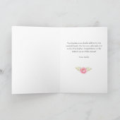 ホットバルーン新生児お洒落カワイ カード (内部)