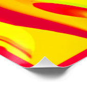 ホットパターカラフルンのアートワーク ポスター (コーナー)