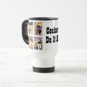 ホットビバレッジマグカップ – 14 oz二重壁ステンレス トラベルマグ (正面左)