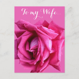 ホットピかわいらしンクバラフローラハッピーバースデーカード ポストカード