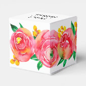 ホットピエレガントンクとイエローウォーターのカラーフローラ フェイバーボックス (裏面サイド)