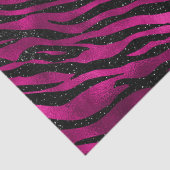 ホットピエレガントンクとブラックグリッタータイガーストライプズ 薄葉紙 (詳細)