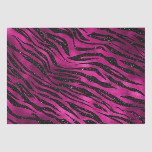 ホットピエレガントンクとブラックグリッタータイガーストライプズ 薄葉紙 (正面)