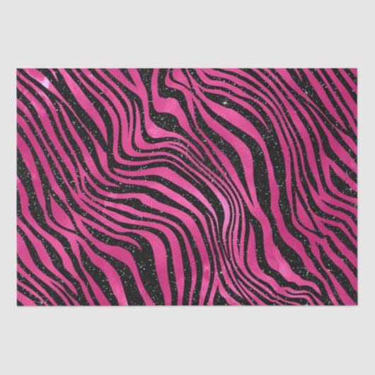 ホットピエレガントンクとブラックグリッタータイガーストライプズ 薄葉紙 (正面)