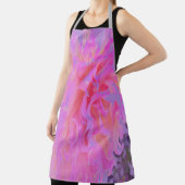 ホットピエレガントンクとマゼンタの装飾ダリア エプロン (インサイチュ)