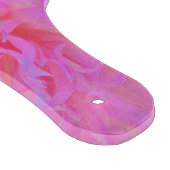 ホットピエレガントンクとマゼンタの装飾ダリア カッティングボード (角)