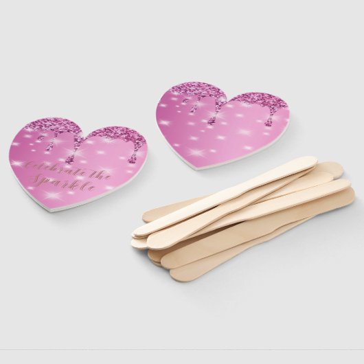 ホットピエレガントンクグリッタードリップバチェロレッテ ハンドファン (組立なし)