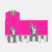 ホットピエレガントンクグリッターハイヒールシューズ フェイバーボックス (折り畳みなし)