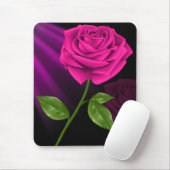 ホットピエレガントンクバラ花 マウスパッド (マウス)