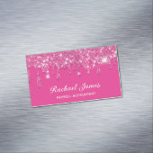 ホットピエレガントンクフェイクグリッタードリップオンラインストア マグネット名刺 (インサイチュ)