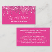 ホットピエレガントンクフェイクグリッタードリップオンラインストア 名刺 (正面/裏面)