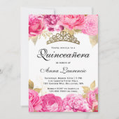 ホットピエレガントンクフローラキンセアニェラ 招待状 (正面)