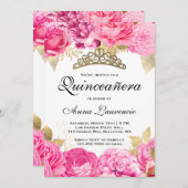 ホットピエレガントンクフローラキンセアニェラ 招待状 (正面/裏面)