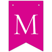 ホットピエレガントンクホワイトメリークリスマス バンティングフラッグ (第1の旗)