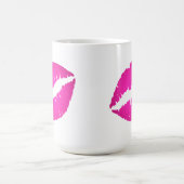 ホットピガーリーックリグラデーションップスティックキスプリント コーヒーマグカップ (中央)