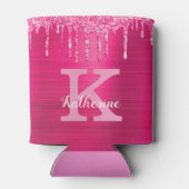 ホットピガーリーンクグリッタードリップスグラムモノグラム名 缶クーラー (裏面)