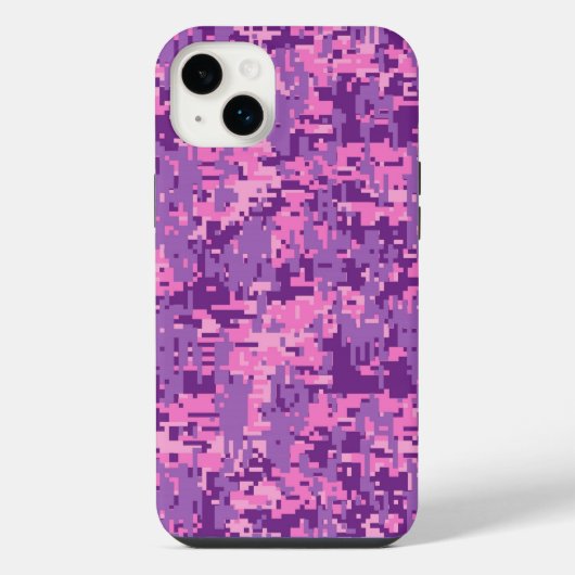 ホットピガーリーンク迷彩柄 iPhoneケース (裏面)