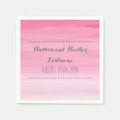 ホットピグラデーションッ結婚クのナプキン スタンダードカクテルナプキン (正面)