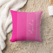 ホットピパーソナライズされたンクストライプ クッション (ブランケット)