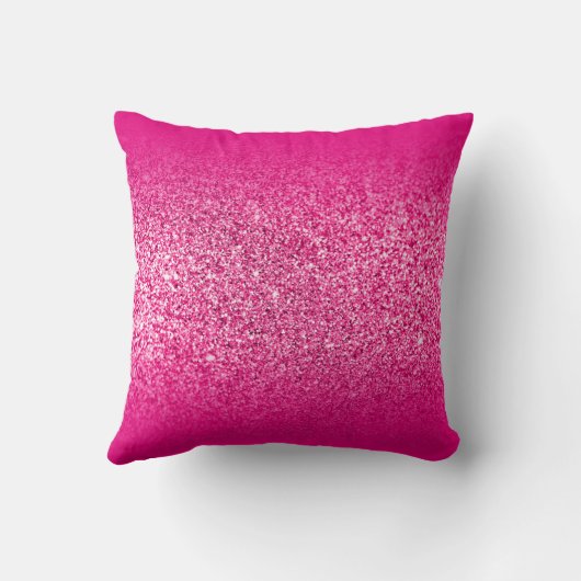 ホットピフェイクンクグリッターグラデーションモノグラムの クッション (裏面)