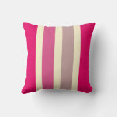 ホットピモダンックグレークリームストライプ装飾用クッション クッション (裏面)