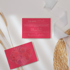 ホットピモダンンクの結婚詳細エンクロージャカード エンクロージャーカード