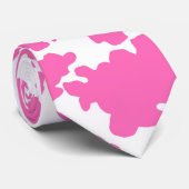 ホットピモダンンク牛の肌のテクスチャーアニマルプリント ネクタイ (ロール)