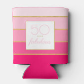 ホットピモダンンク&金ゴールド50と素晴らしい誕生日 缶クーラー (裏面)