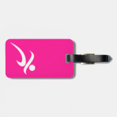 ホットピランニングンクのランナー ラゲッジタグ (裏面横)