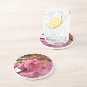 ホットピンクさくらんぼ花 コースター (側面)