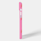 ホットピンクとオレンジパームツリーフォンケース Case-Mate iPhoneケース (裏面 / 左)