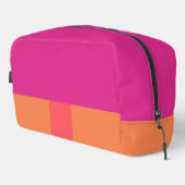 ホットピンクとオレンジ色のブロック ドップキット (右コーナー)