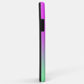 ホットピンクとグリーングラデーション Case-Mate iPhoneケース (裏面/右)