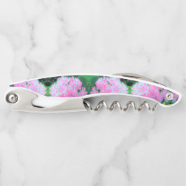 ホットピンクとホワイトペパーミントツイストガーデンフロックス ソムリエナイフ