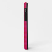 ホットピンクと明るい赤紫色のiphoneケース Case-Mate iPhoneケース (裏面/左)