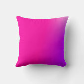 ホットピンクと紫 クッション (裏面)