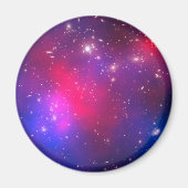 ホットピンクと青のパンドラの星団 マグネット (正面)